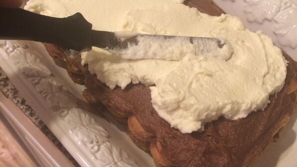 тирамису с нутеллой без яиц