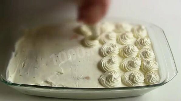 тирамису с творогом и лаймом без яиц и алкоголя