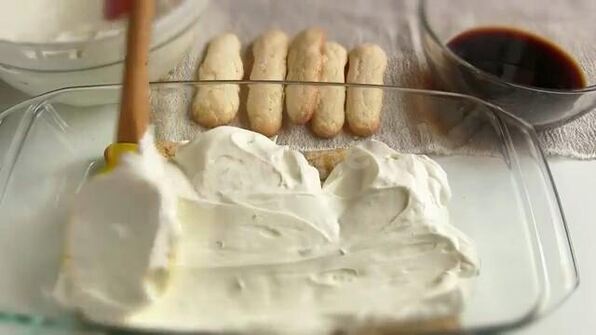 тирамису с творогом и лаймом без яиц и алкоголя