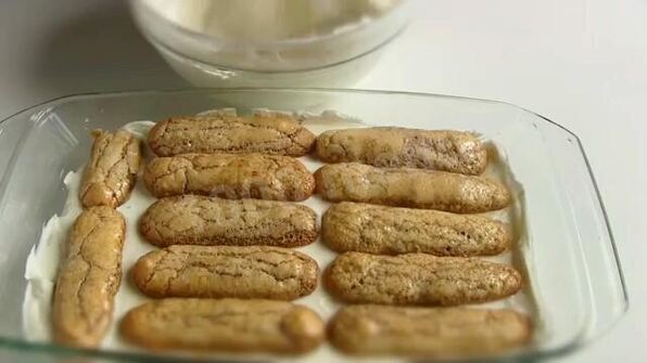 тирамису с творогом и лаймом без яиц и алкоголя