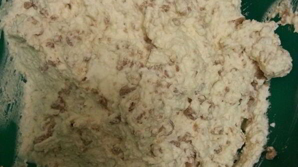 творожный тирамису с кусочками какао-желе