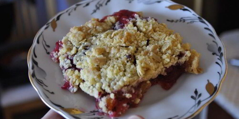 Рецепт яблочного крамбла