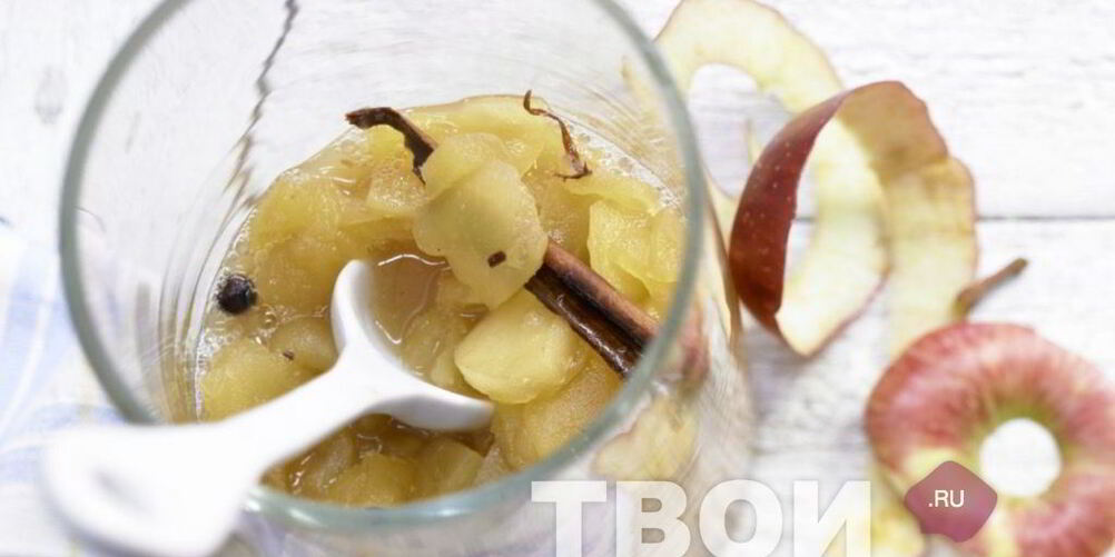 Рецепт яблок тушеных
