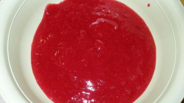 ягодно-сливочный десерт