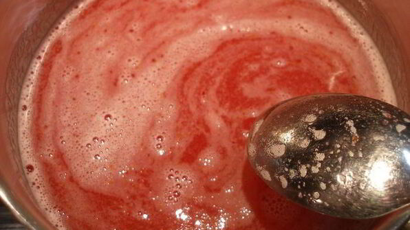 ягодно-сливочный десерт