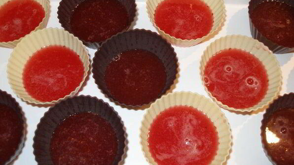 ягодно-сливочный десерт