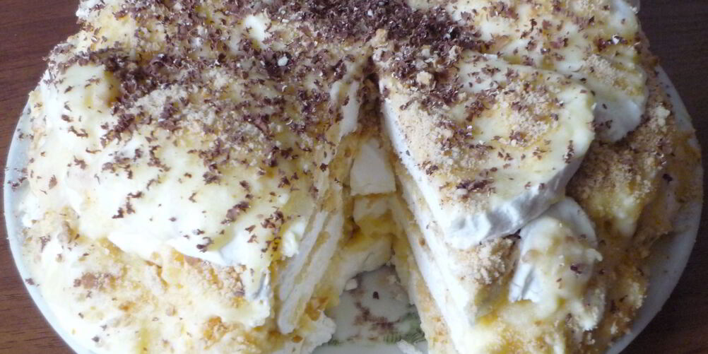 Рецепт зефирного торта