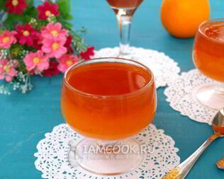 Желе из сока с желатином