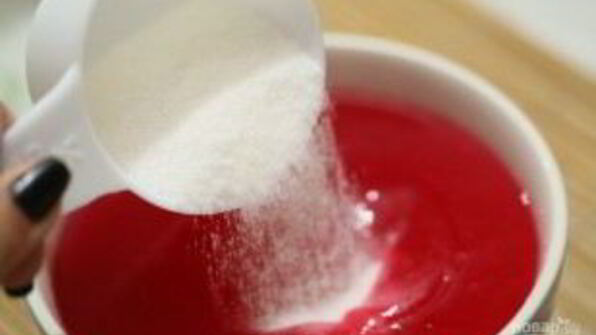 желе с желатином