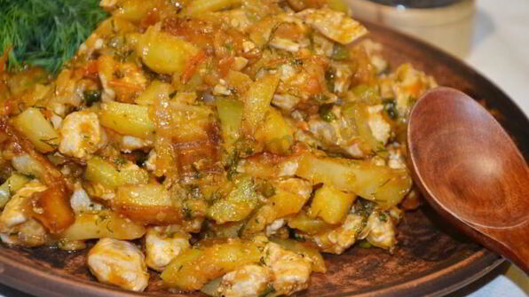 азу из индейки