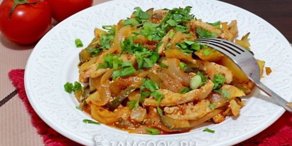 Рецепт азу из свинины