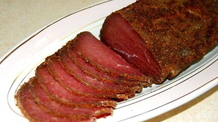 Бастурма из свинины