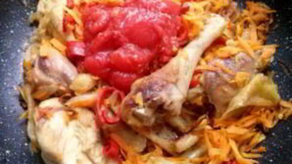 чахохбили из курицы по-грузински