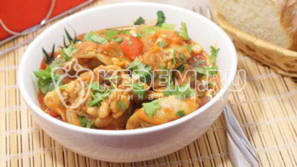 чахохбили из курицы в мультиварке