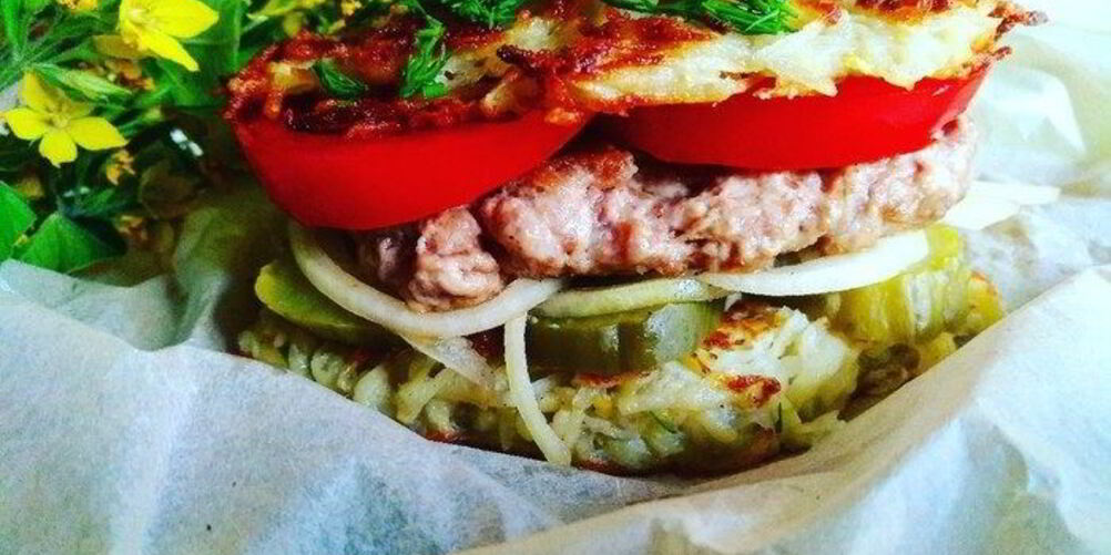 Рецепт драника-бургера