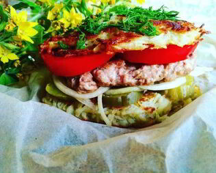 Драник-бургер