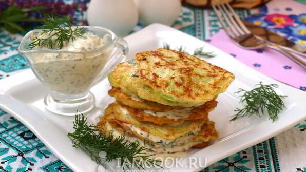 драники из кабачков