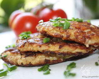 Драники из цуккини с сыром