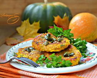 Драники из тыквы