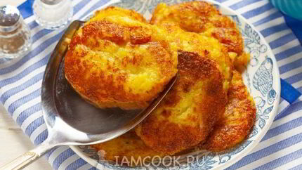 Драники из вареной картошки