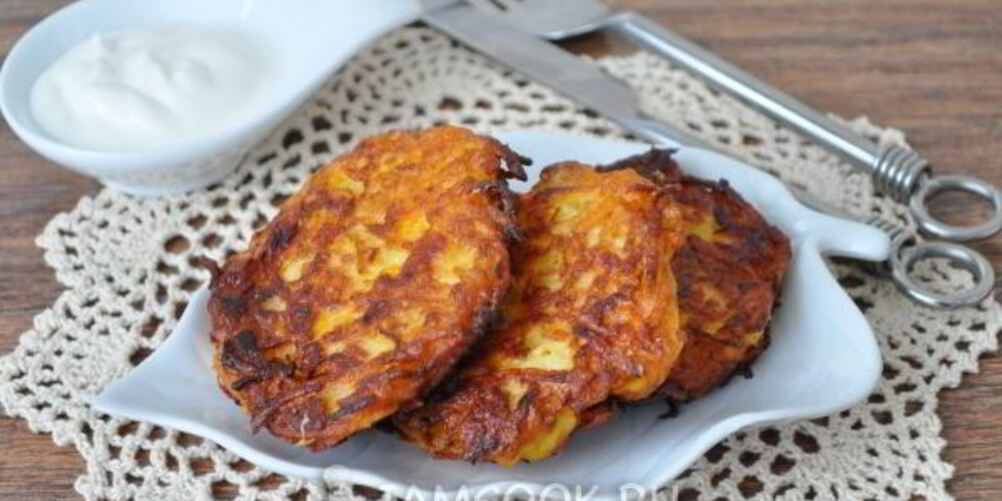 Рецепт драников картофельных с тыквой