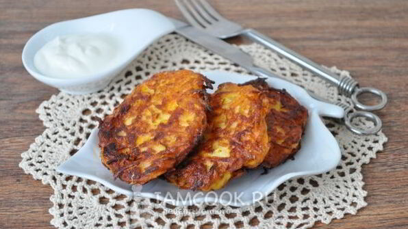 драники картофельные с тыквой
