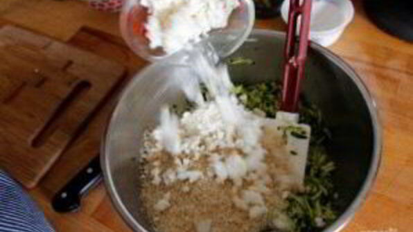 драники с брынзой