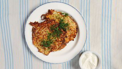 Драники с квашеной капустой