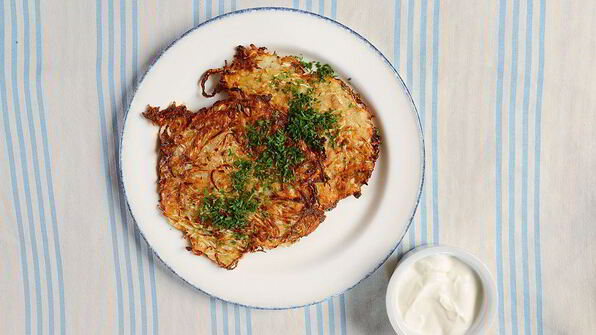 драники с квашеной капустой