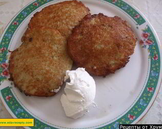 Драники с мясным фаршем