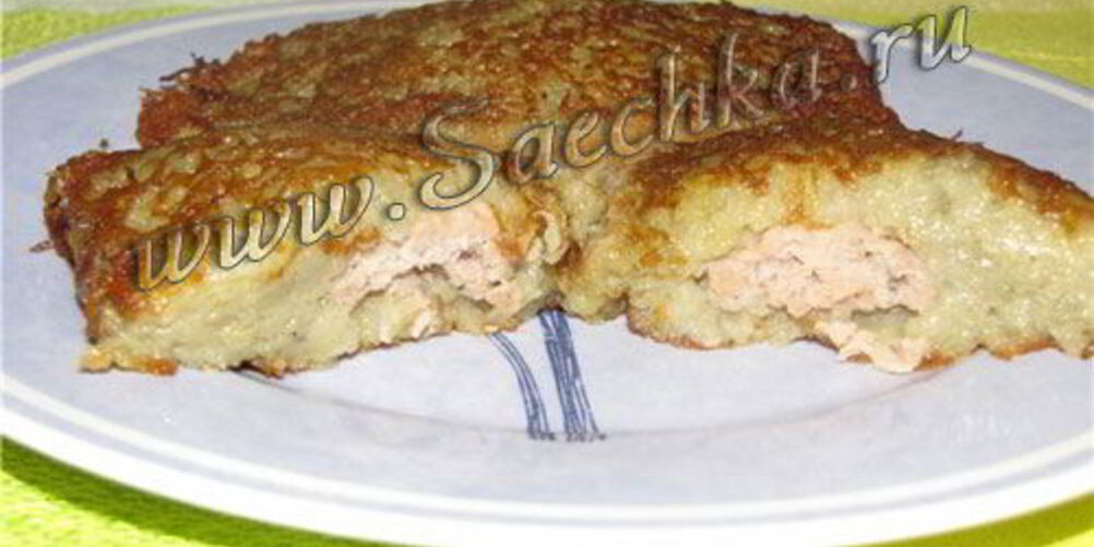 Рецепт драников с мясом