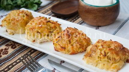 Драники с сыром в духовке
