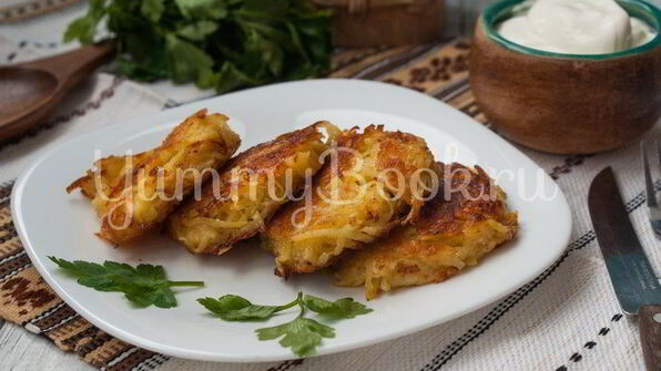 драники с сыром в духовке