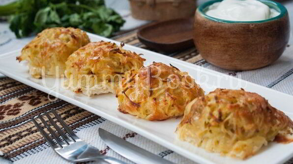 драники с сыром в духовке