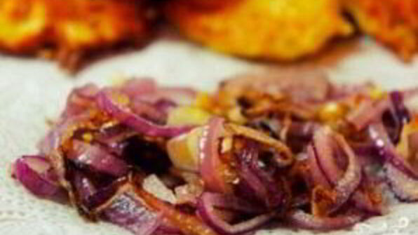 картофельные драники с беконом