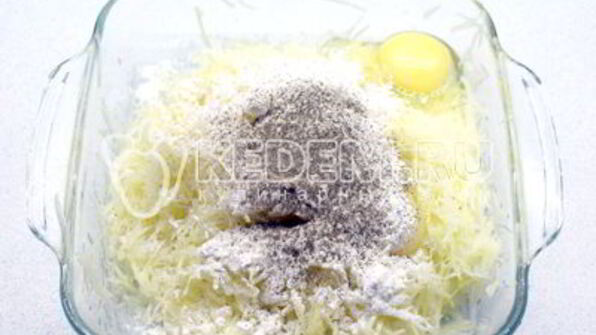 картофельные драники с лососем