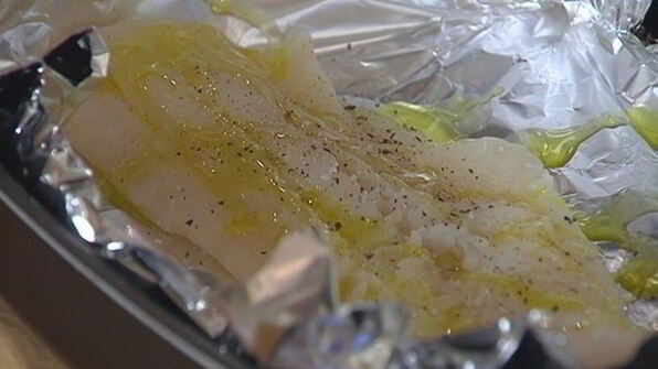 картофельные драники с треской