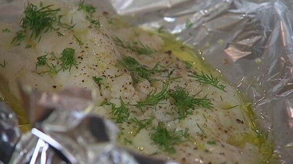 картофельные драники с треской