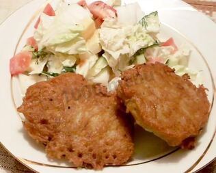 Колдуны из картофеля с фаршем