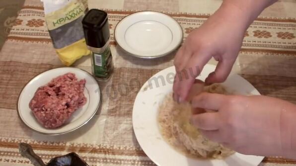 колдуны из картофеля с фаршем