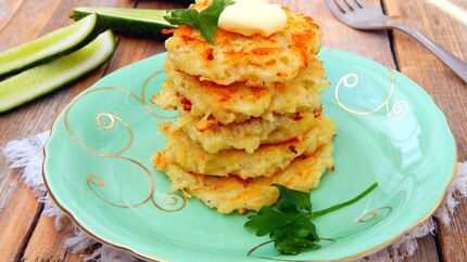 Жареные драники на сковороде