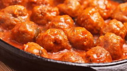 Французские фрикадельки в томатном соусе