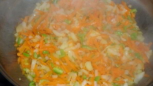 фрикадельки ежики с овощами