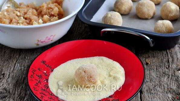 фрикадельки из минтая