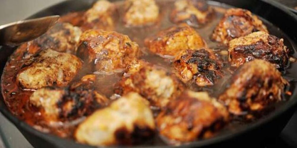 Рецепт фрикаделек на сковороде