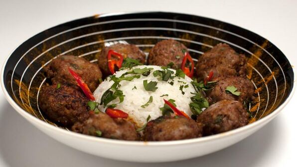 фрикадельки по-бирмански