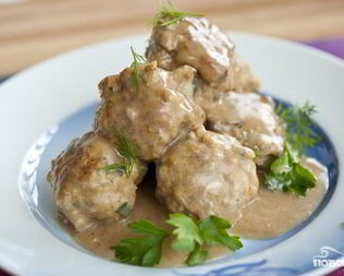 Фрикадельки по-шведски