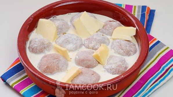 фрикадельки с манкой