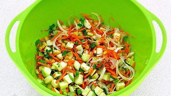 фрикадельки в духовке с кабачками