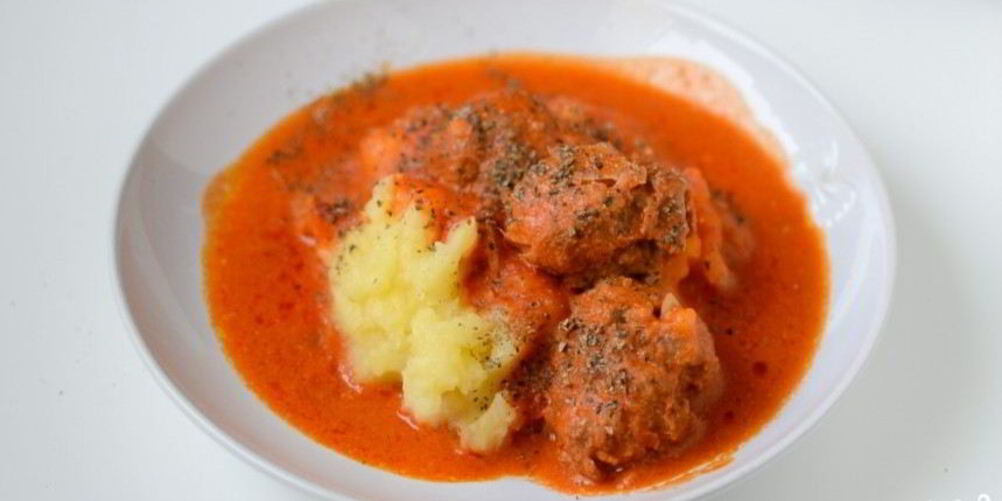 Рецепт говяжьих фрикаделек в томатном соусе